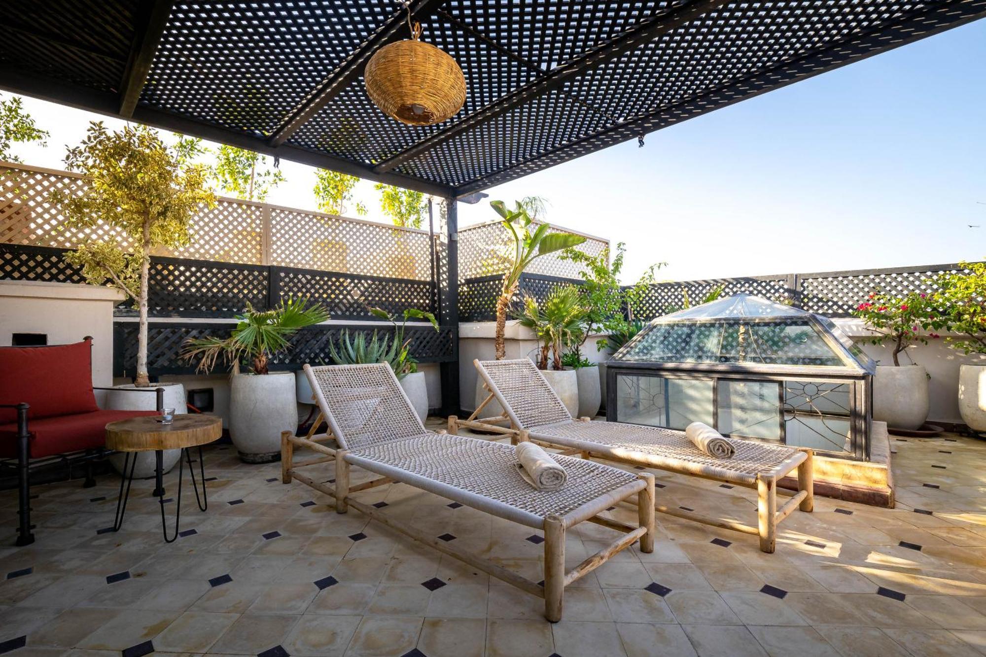 Riad La Croix Berbere Deluxe Marrakesh Exterior foto